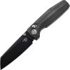 Bestech Slasher Axis Lock Black Stonewash Folding Knife