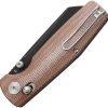 Bestech Slasher Axis Lock Natural Stonewash Folding Knife