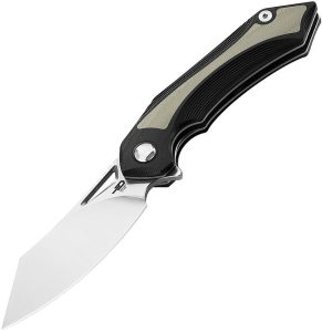 Bestech Kasta Linerlock Tan G10 Folding Knife