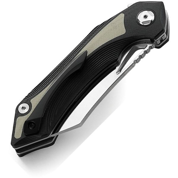 Bestech Kasta Linerlock Tan G10 Folding Knife