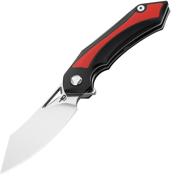 Bestech Kasta Linerlock Red G10 Folding Knife