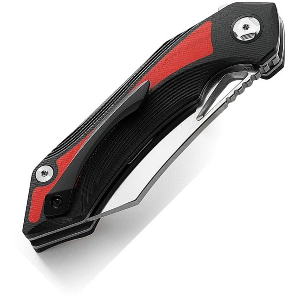 Bestech Kasta Linerlock Red G10 Folding Knife