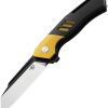 Bestech Rockface Linerlock Yellow D2 Steel Blade