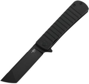 Bestech Titan Linerlock Stonewash D2 Blade