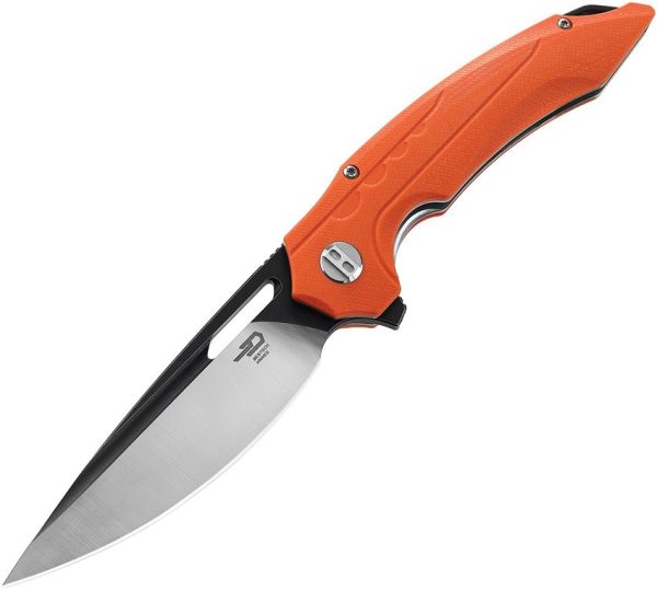 Bestech Ornetta Linerlock Orange N690 Knife