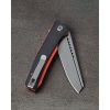 Bestech Knives Slyther Linerlock - Black/Red G10 Handle