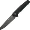 Bestech Knives Slyther Linerlock - Black/Green G10 Handle