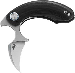 Bestech Knives Strelit Linerlock - Black G10 Handle