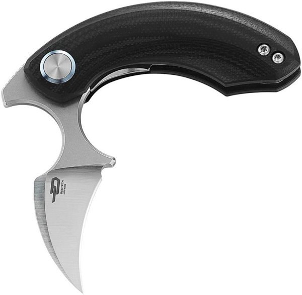 Bestech Knives Strelit Linerlock - Black G10 Handle