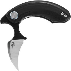 Bestech Knives Strelit Linerlock - Black G10 Handle