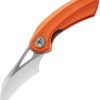 Bestech Bihai Linerlock Folding Knife - Orange G10