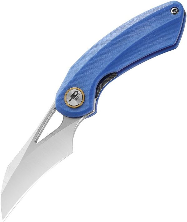 Bestech Bihai Linerlock Blue G10 Folding Knife