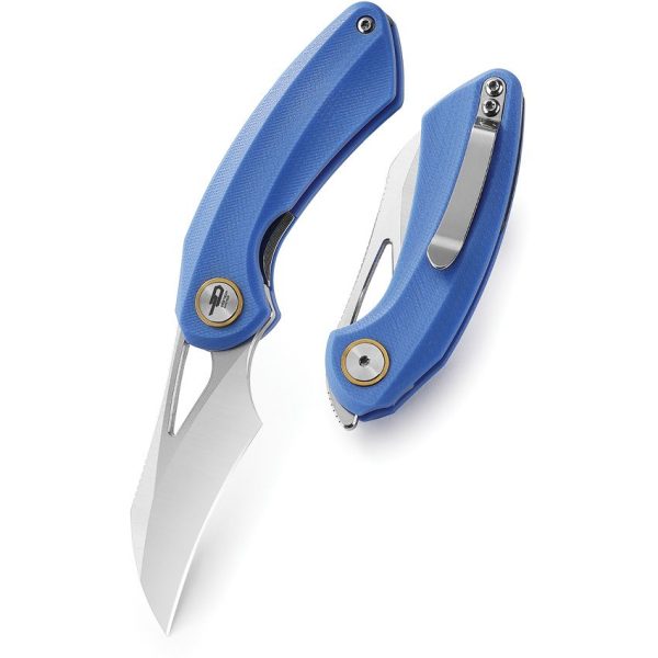 Bestech Bihai Linerlock Blue G10 Folding Knife