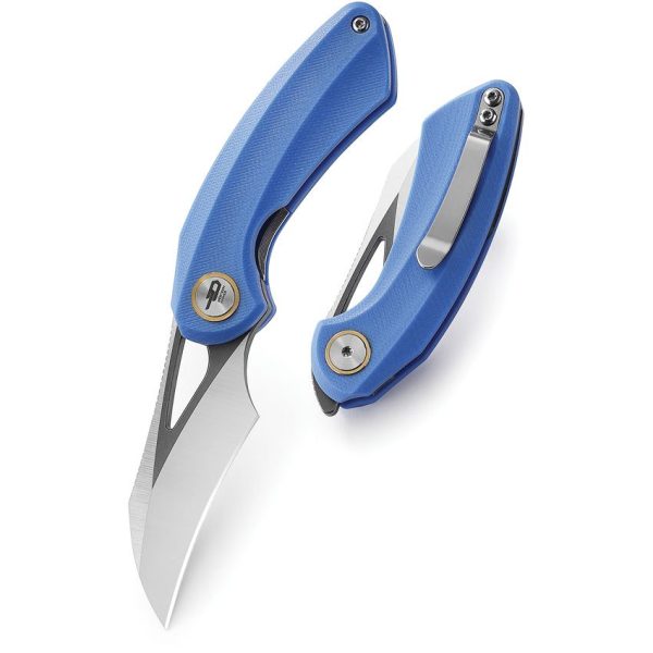 Bestech Bihai Linerlock Blue G10 Stonewash