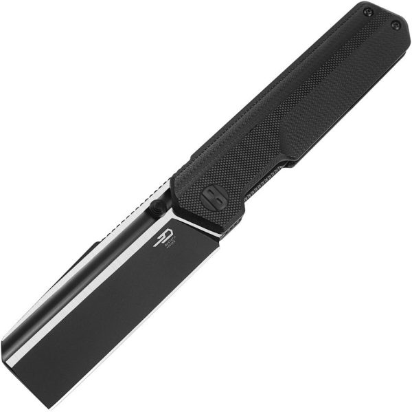Bestech Tardis Linerlock Black G10 D2 Blade