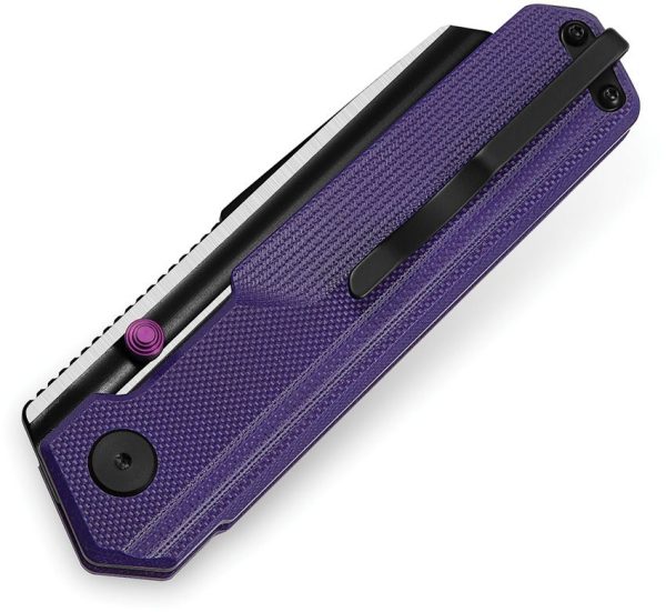 Bestech Tardis Linerlock Purple G10 D2 Blade