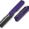 Bestech Tardis Linerlock Purple G10 D2 Blade