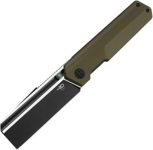 Bestech Tardis Linerlock OD Green G10 D2