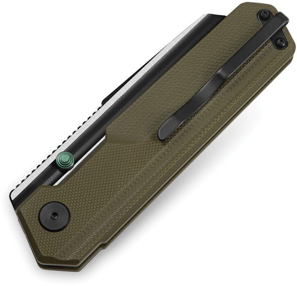 Bestech Tardis Linerlock OD Green G10 D2