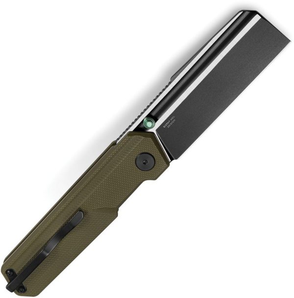 Bestech Tardis Linerlock OD Green G10 D2