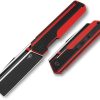 Bestech Tardis Linerlock Black/Red G10 D2