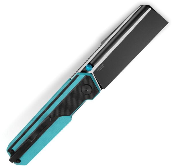 Bestech Tardis Linerlock D2 Black/Blue G10