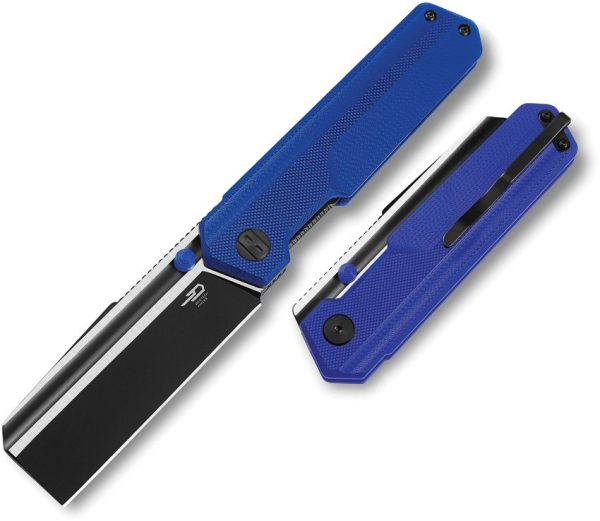 Bestech Tardis Linerlock D2 Blue G10