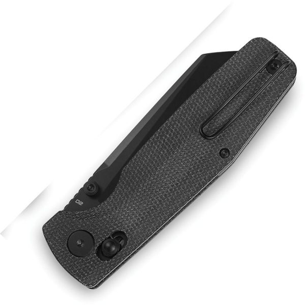 Bestech Slasher Axis Lock D2 Black Micarta