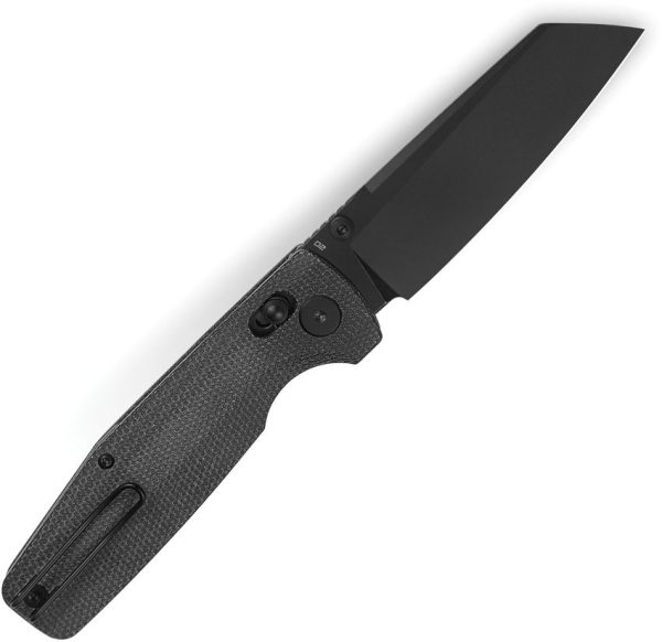 Bestech Slasher Axis Lock D2 Black Micarta