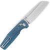 Bestech Slasher Axis Lock D2 Blue Micarta