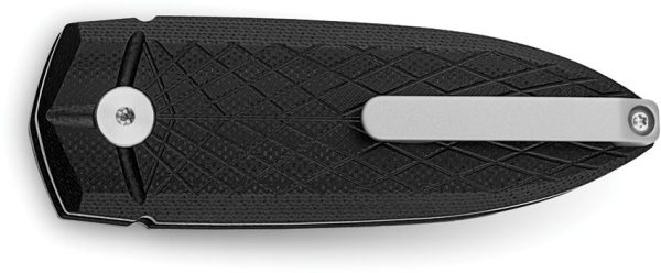 Bestech Ququ Button Lock Spear G10 Black