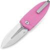 Bestech Ququ Button Lock Spear G10 Pink
