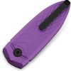 Bestech Ququ Button Lock Folding Knife - Purple Aluminum