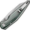 Bestech Snakebird Button Lock Folding Knife - Green Micarta