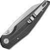 Bestech Snakebird Button Lock Folding Knife - Black Micarta