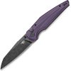 Bestech Snakebird Button Lock Folding Knife - Purple G10
