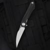 Bestech Ivy Linerlock Folding Knife - Black G10