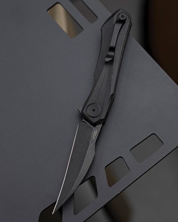 Bestech Ivy Linerlock Black G10 - 3 inches Stonewash