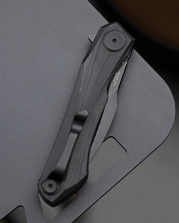Bestech Ivy Linerlock Black G10 - 3 inches Stonewash