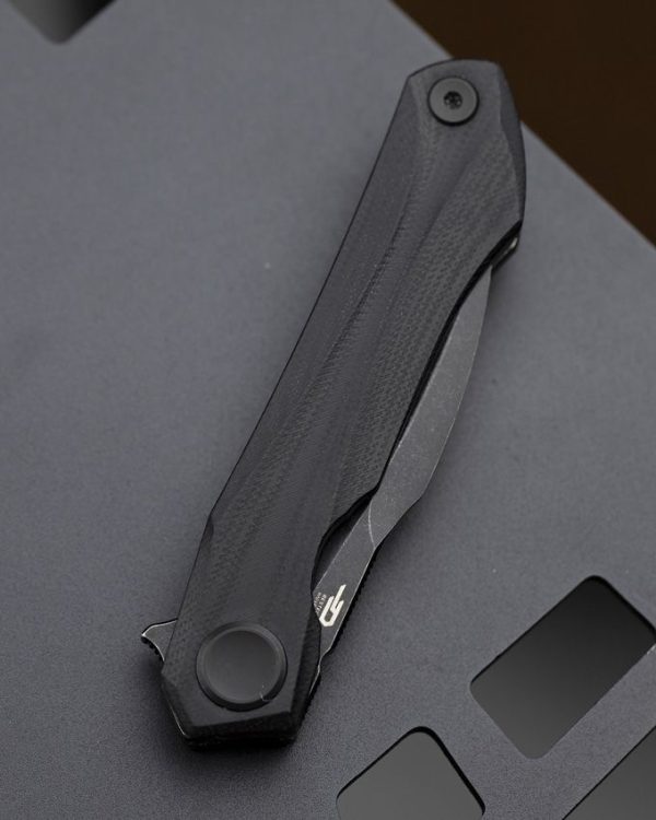 Bestech Ivy Linerlock Black G10 - 3 inches Stonewash