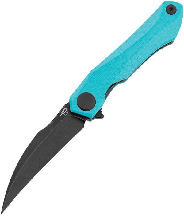 Bestech Ivy Linerlock Teal G10 - 3 inches Stonewash