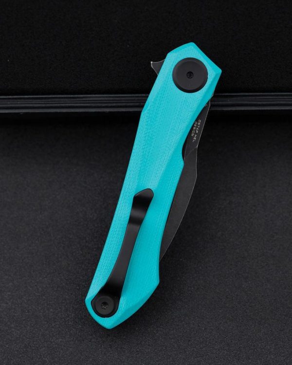 Bestech Ivy Linerlock Teal G10 - 3 inches Stonewash