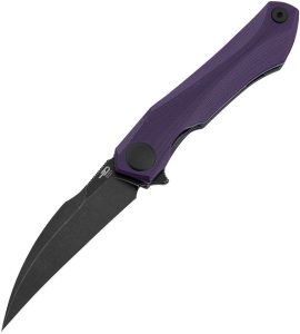 Bestech Ivy Linerlock Purple G10 - 3 inches Stonewash