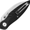 Bestech Mantidae Linerlock Black G10 - Curved Blade