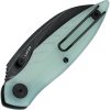 Bestech Mantidae Linerlock Jade G10 - Curved Blade