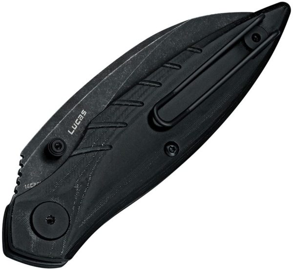 Mantidae Linerlock Black