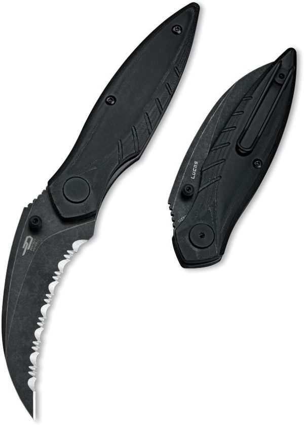 Mantidae Linerlock Black