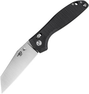 Bestech Liger Bar Lock Black G10 Wharncliffe