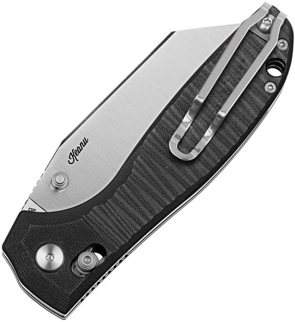 Bestech Liger Bar Lock Black G10 Wharncliffe