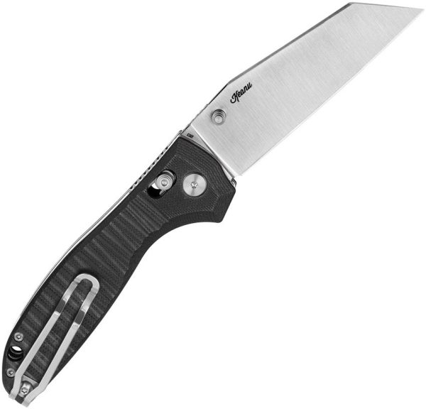 Bestech Liger Bar Lock Black G10 Wharncliffe